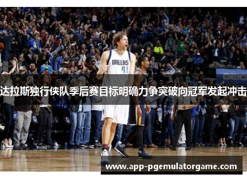 达拉斯独行侠队季后赛目标明确力争突破向冠军发起冲击